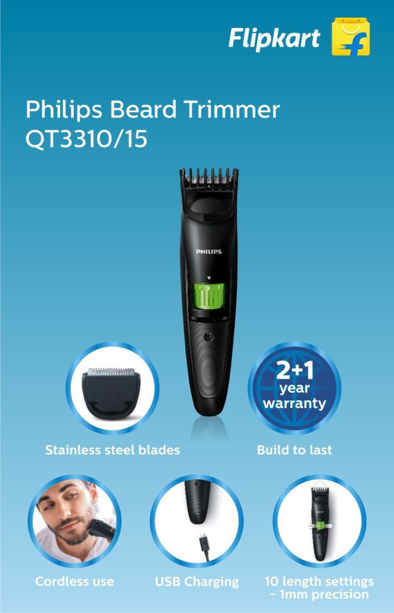 philips qt3310 trimmer