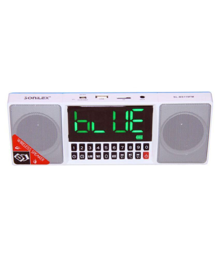 sonilex speaker with fm
