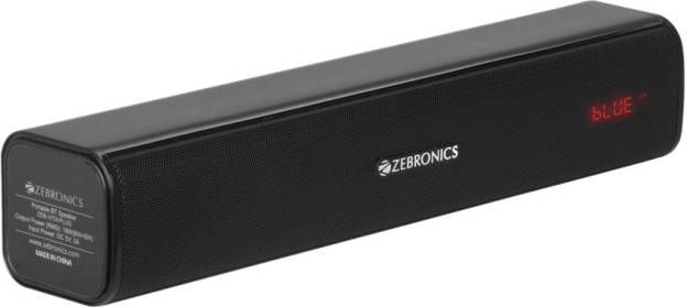 price of zebronics bluetooth speaker