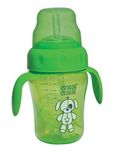 Mee Mee 210 Ml 2 in 1 Spout and Straw Sipper Cup (Green)