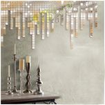 Naveed Arts Acrylic 3D Wall Decor For Home And Office 2Mm Thick Mosaic Square Silver Mirror