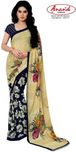 Anand Sarees Georgette Saree with Blouse Piece (2942_Multicoloured_Free size)