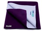 Newnik Reusable Absorbent Sheets / Underpads (Size: 140cm X 100cm) Plum, L
