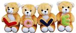 Amardeep and Co Love Teddies Beige 7*18*5 inches - ad1140