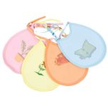 Quick Dry Baby Printed Bibs (4Pcs)