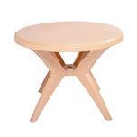 Cello Presto Four Seater Dining Table (Marble Beige)