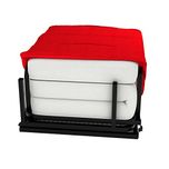 Camabeds Livean Single size Bed with Mattress (Red)