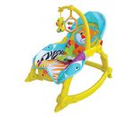 LuvLap Jungle Hut Newborn to Toddler Portable Rocker cum Bouncer