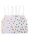Orange and Orchid Baby Jabla for Just born,Infants - Pack of 4 (0-6 Months)