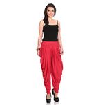 Legis Lycra Red Dhoti for Women