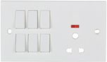 CPL Flirt Range Cpl 6 Switch 1 Socket 1 Regulator - 240 V