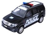Centy Toys Police Interceptor Fortune Pull Back Toy, Black