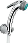 Hindware F160027  Health Faucet ABS with Rubbit Cleaning System,1.25m long PVC Flexible Tube and ABS Wall Hook (Multi Color)