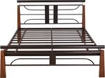 HomeTown Diamond Metal Queen Bed(Finish Color -  Black)