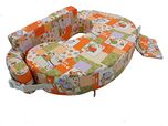 Nina Adjustable Fit Feeding Pillow (55 x 38 x 15 CM)(Orange)