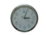 Ajanta Quartz  Plastic Wall Clock (26.2 cm x 26 cm x 3.8 cm, Ivory)