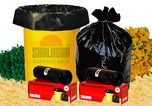 Shalimar Premium Garbage Bags (Medium) Size 48 cm x 56 cm 6 Rolls (180 Bags) (Trash Bag/ Dustbin Bag)