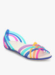 Crocs Huarache Flat Multicoloured Sandals