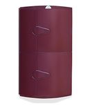 Nilkamal 2-Door Corner Cabinet (Maroon)