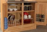 Grayline 457101, 6 Piece Cabinet Organizer Set, White