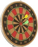 Wood O Plast Dart Board Set 18 with 3 Darts