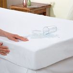 Trance Home Linen Waterproof & Dustproof Mattress Protector Queen Size (Small Queen 72X60)