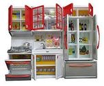 Comfort Kitchen Modern Kitchen Battery Operated Play Set with Refrigerator