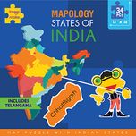 Imagimake Mapology States of India Map Puzzle Educational Toy