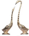 JaipurCrafts Pair Of Kissing Duck Showpiece  -  33 cm