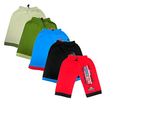 New Day Boys Cotton Three Fourth (Pack of Five) (Plaintf60-01_Multicolour_3-4 Years)