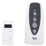 Modular Remote Control Switches for 1 Light and 1 Fan by Dott Systems (White, 100 Watts)