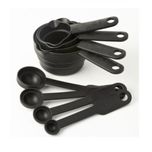 Tim Hawk Baking Measurement Measuring Cups And Spoons Set 8 Pcs