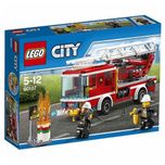 Lego Fire Ladder Truck, Multi Color