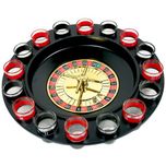 exciting Lives Drinking Roulette Drinking Game With Shot Glasses - Birthday Bar Accessory Gift For Friends
