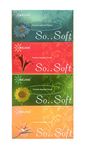 Origami So Soft 2 Ply Face Tissue Box - 100 Pulls (200 Sheets) Per Box - Pack Of 4 Boxes - Total 400 Pulls