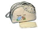 Offspring Shoulder Diaper Bag (Beige)