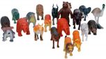 Surya Surya Wild Animals Plastic Toys For Kids ( 20 Pcs. Pack )(Multicolor)