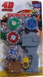 AS Beyblade 4d System Metal Masters Fury With Handle Launcher(Multicolor)