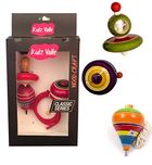 Kidz Valle Assorted Wooden toys , Rope Top, Wing Top, Yo Yo - Age 3+ Years