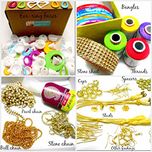 Am Goelx Silk Thread Jewelery,Making Fully Loaded Box With All Accessories
