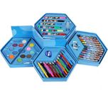 Imaginative Arts Color Kit for Kids - 46 Piece Art Set (Hexagonal)