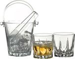 Pasabahce Karat Whisky Set of 6 Glasses & 1 Ice Bucket