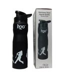 H2o Ss Water Sipper Bottle Sb104 750ml Black