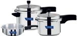 Surya Accent Induction Bottom 2 L, 3 L, 5 L Pressure Cooker with Induction Bottom(Aluminium)