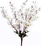 Vck Icredible Peach Blossom Bunch White Assorted Artificial Flower