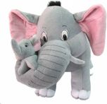 OM MOTHER & BABY ELEPHANT  - 45 cm