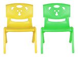 Sunbaby SB-CH-05-yg Magic Bear Chair (Set of 2 Pieces) (Yellow/Green)