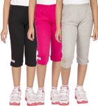 Ocean Race Capri For Girls Solid Cotton
