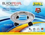 Black Pearl Gas Cylinder Trolley(Steel, Pack of 1)