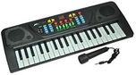 MK Melody Electronic Musical Keyboard 37 Keys Piano With Mic(Black, White)